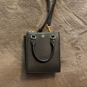 Tory Burch Black LeatherCrossbody Bag